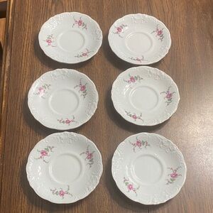 Wawel tea cup saucer set of six saucers